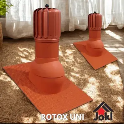 ROTOX UNI - Střešní větrací komínek pr. 150 mm. Jokl, vše pro střechu.